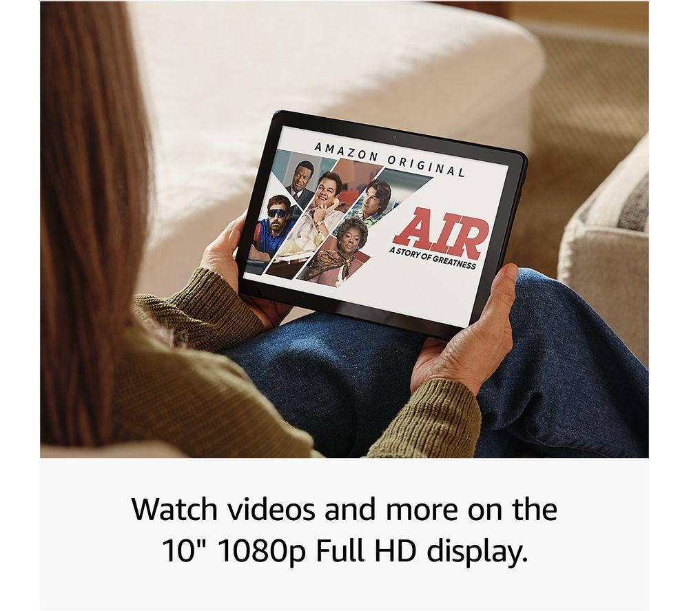 Tableta AMAZON Fire HD 10 de 10.1" (2023) con anuncios - 32 GB, negra
