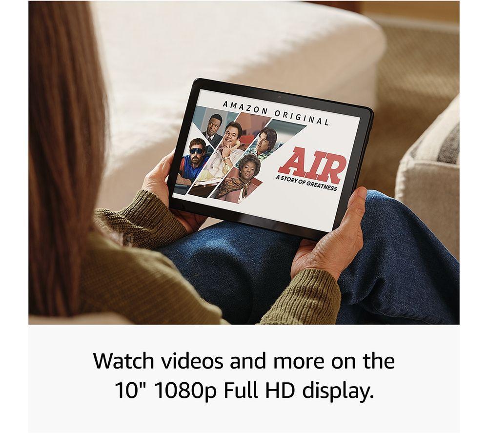 Tableta AMAZON Fire HD 10 de 10.1" (2023) con anuncios - 32 GB, negra