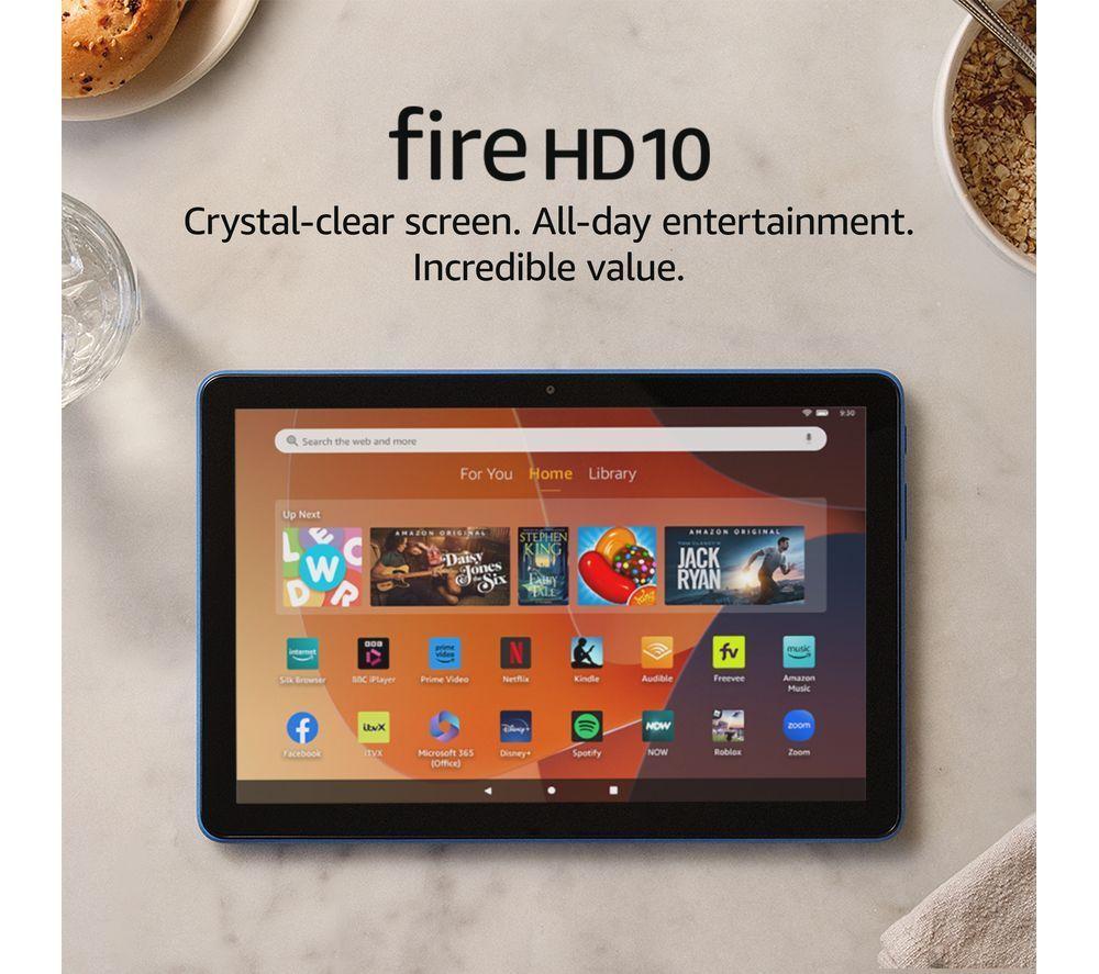 AMAZON Fire HD 10 Tablet de 10,1" (2023) con anuncios - 32 GB, Azul