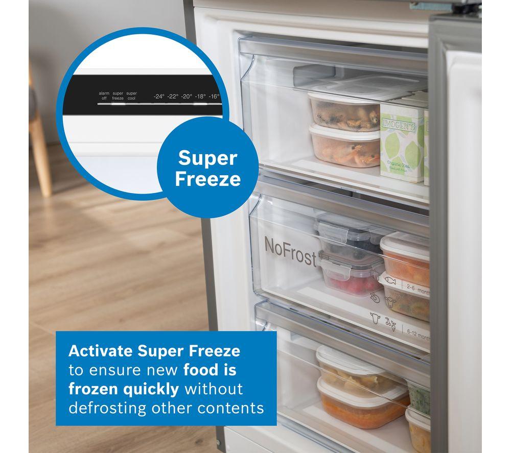 Frigorífico Combi BOSCH Serie 2 KGN33NLEBG 70/30 - Acero Inoxidable