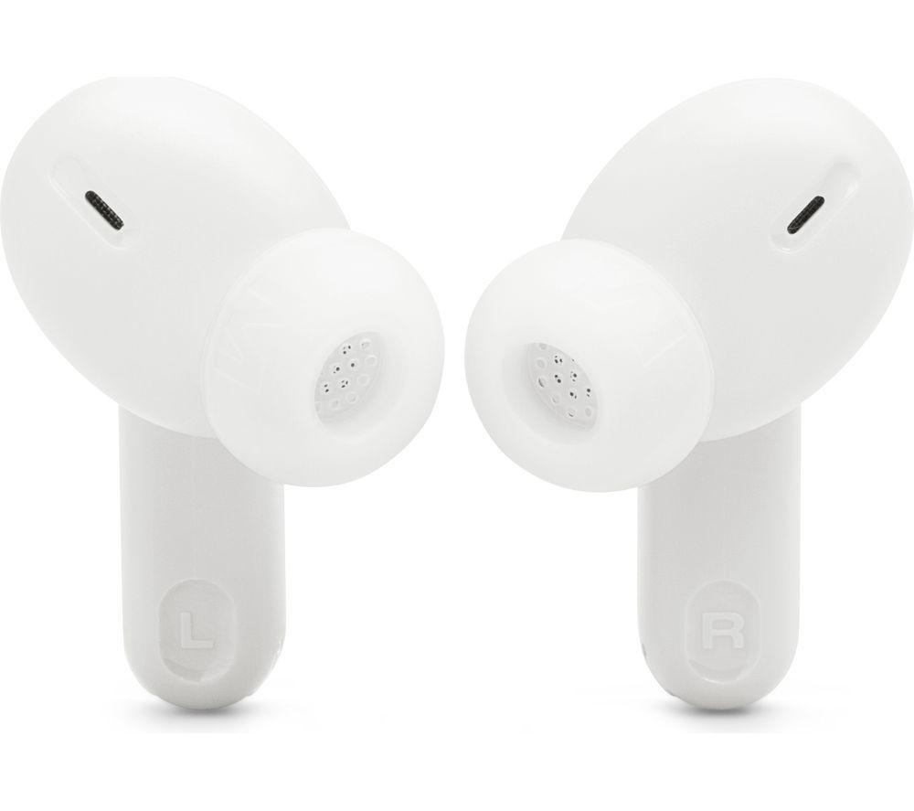 Auriculares intrauditivos inalámbricos con cancelación de ruido Bluetooth JBL Tune Beam 2 - Blanco