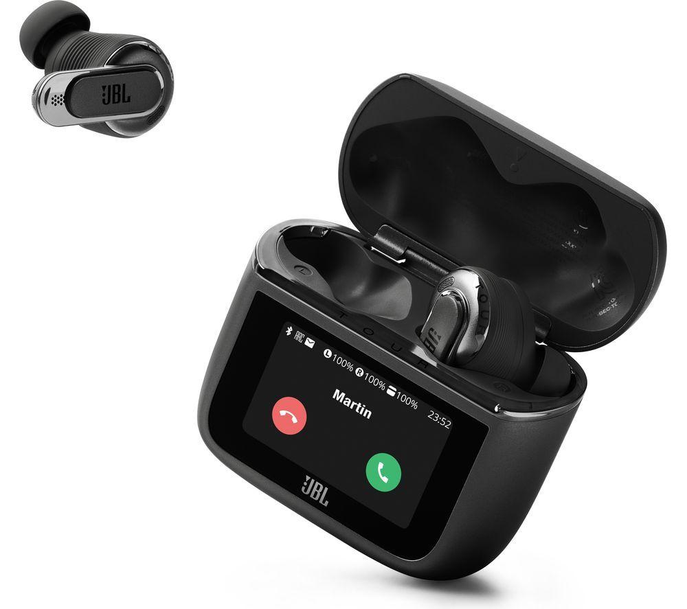 JBL Tour Pro 3 Wireless Bluetooth Noise-Cancelling Earbuds - Black