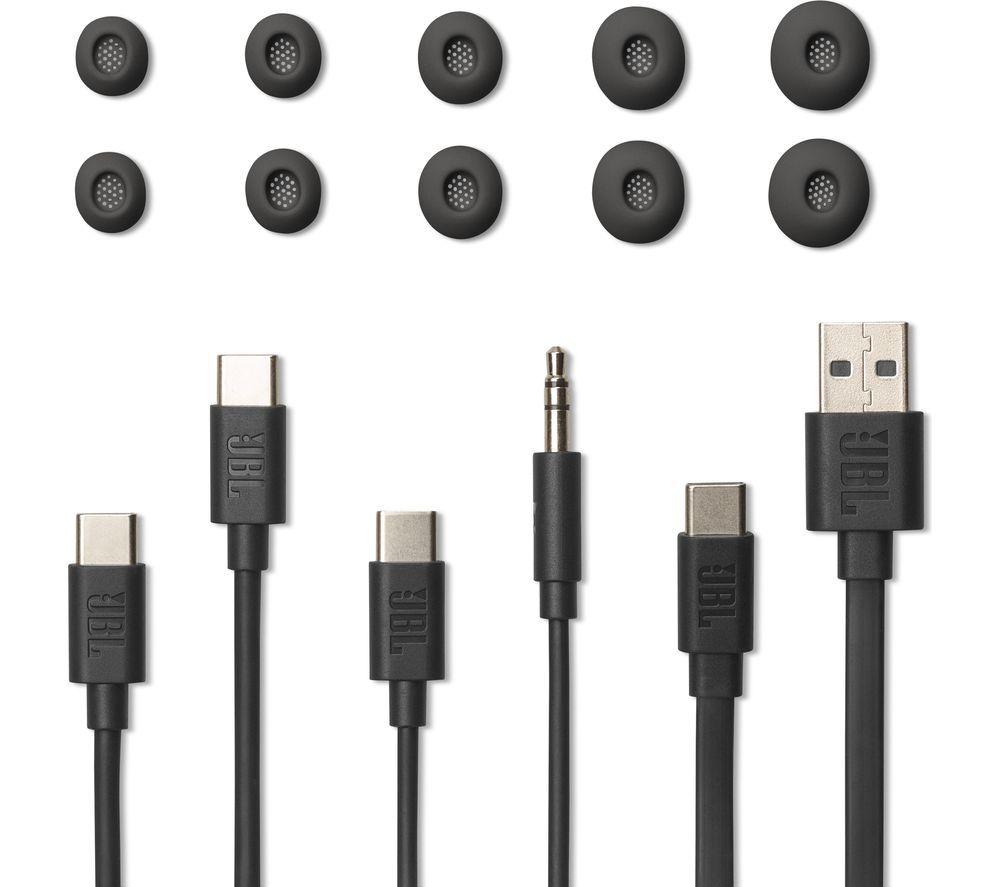 JBL Tour Pro 3 Wireless Bluetooth Noise-Cancelling Earbuds - Black