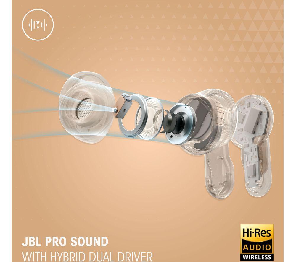 JBL Tour Pro 3 Wireless Bluetooth Noise-Cancelling Earbuds - Black