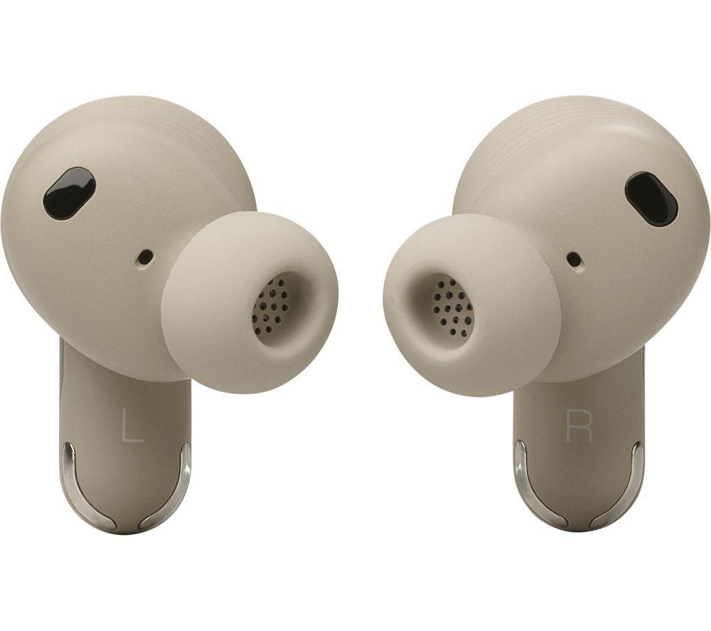 JBL Tour Pro 3 Wireless Bluetooth Noise-Cancelling Earbuds - Latte