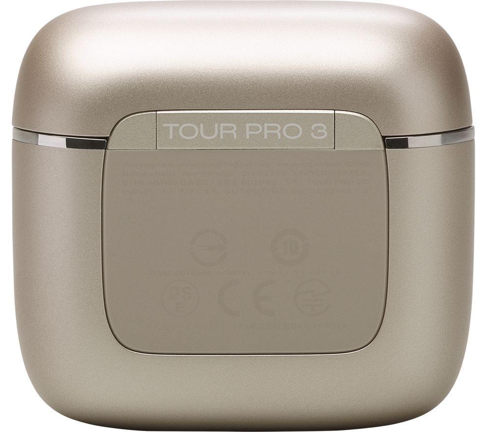 JBL Tour Pro 3 Wireless Bluetooth Noise-Cancelling Earbuds - Latte