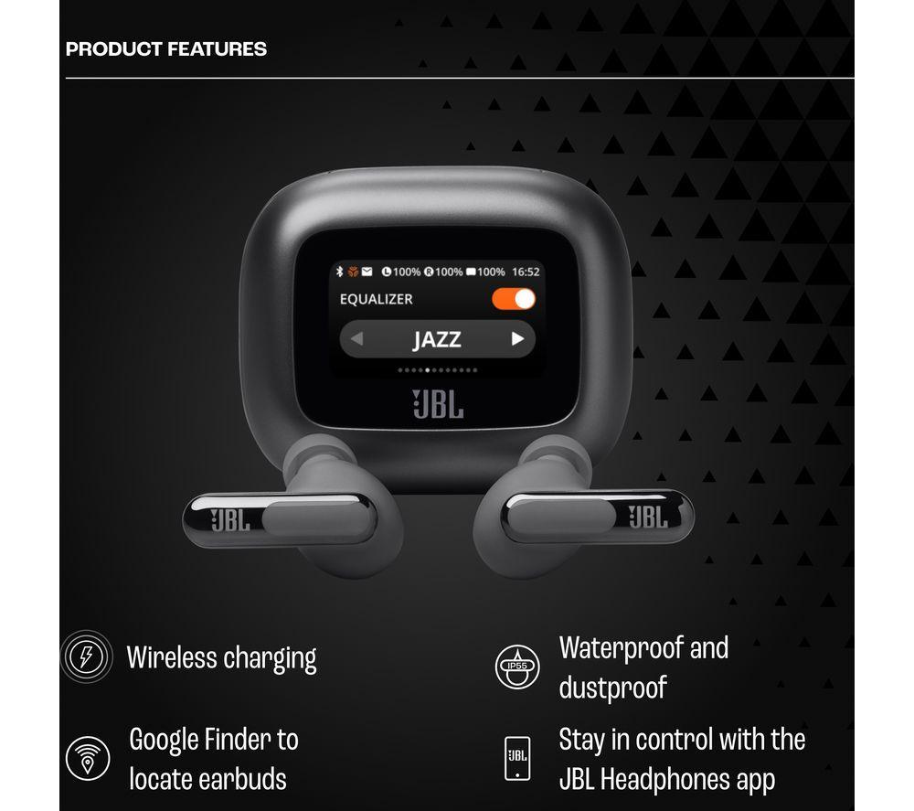 Auriculares inalámbricos con Bluetooth y cancelación de ruido JBL Live Beam 3 - Negro