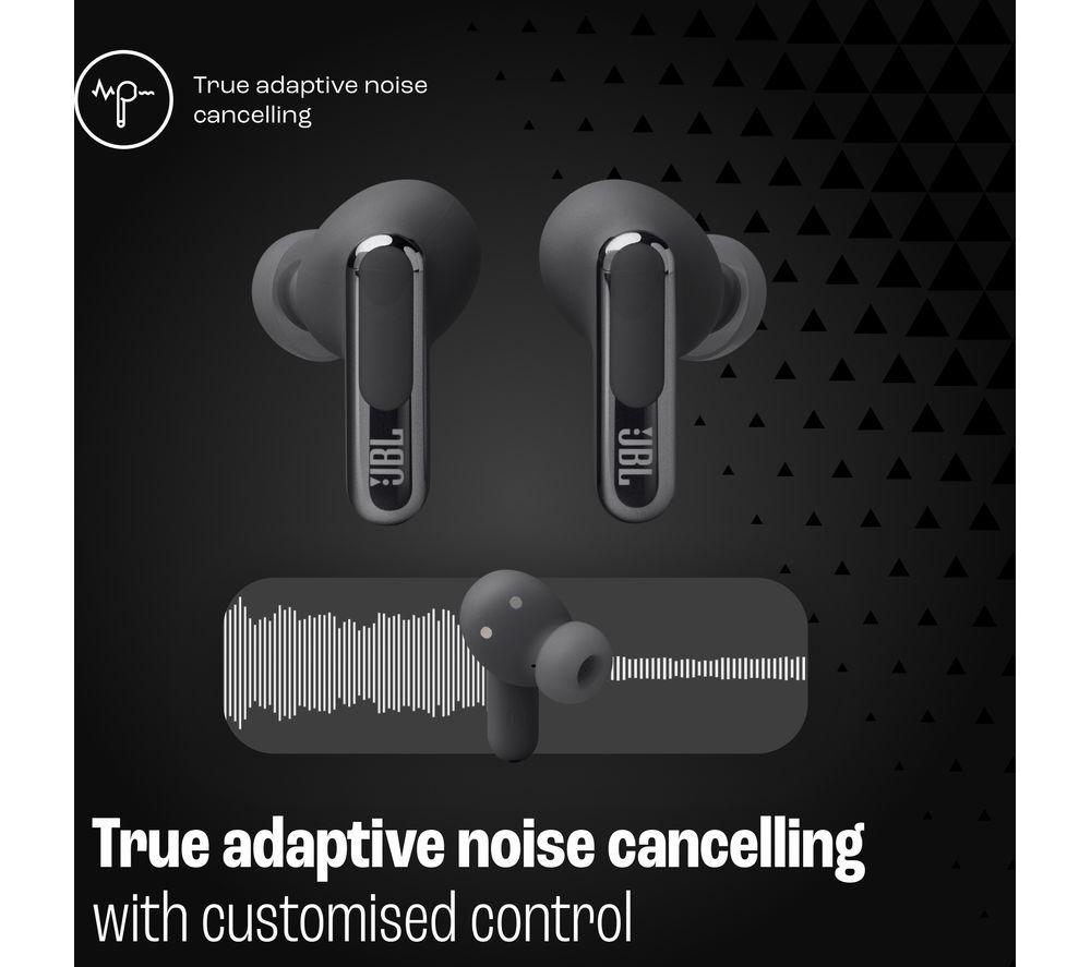 Auriculares inalámbricos con Bluetooth y cancelación de ruido JBL Live Beam 3 - Negro