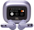 JBL Live Beam 3 Wireless Bluetooth Noise-Cancelling Earbuds - Purple