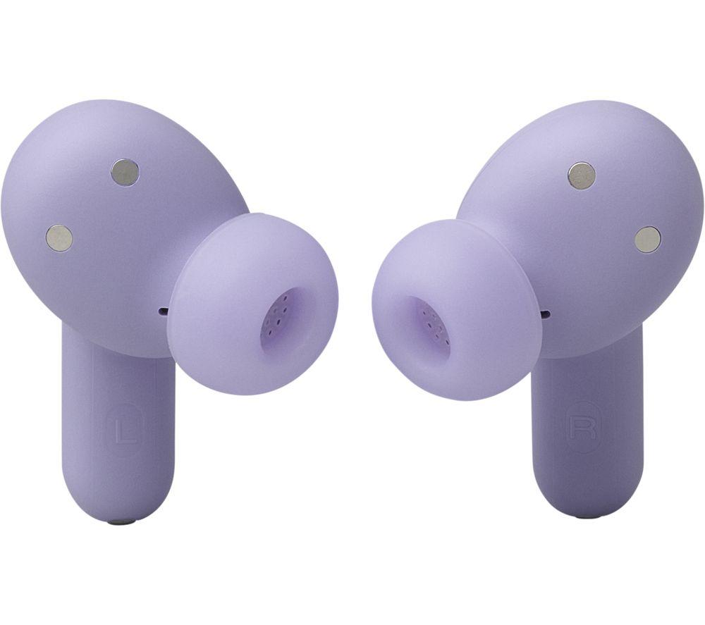 JBL Live Beam 3 kabellose Bluetooth Noise-Cancelling Kopfhörer – Lila