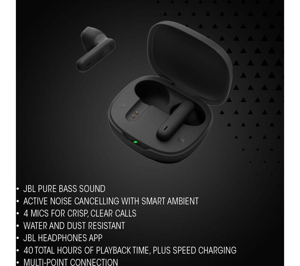 JBL Wave Flex 2 Wireless Bluetooth Earbuds - Black