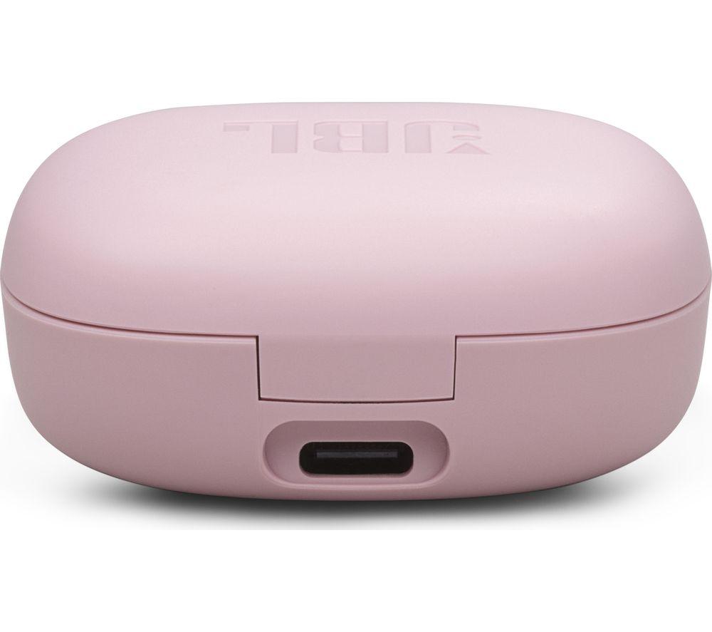 JBL Wave Flex 2 Wireless Bluetooth Earbuds - Pink