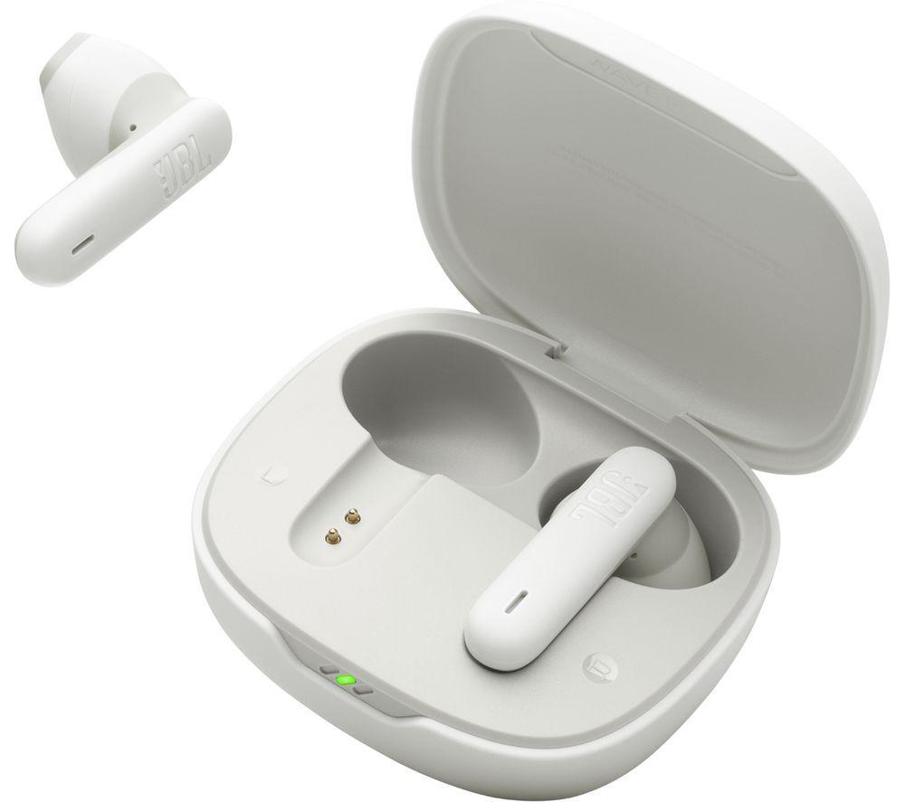 JBL Wave Flex 2 Wireless Bluetooth Earbuds - White