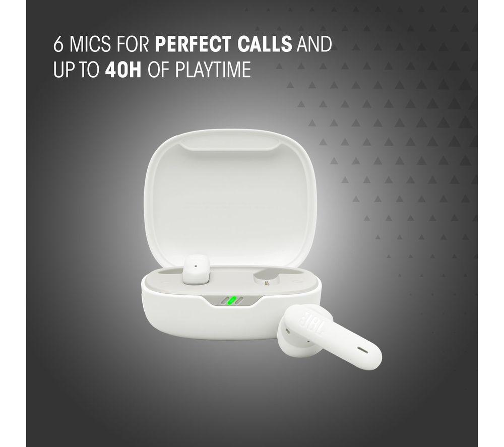 JBL Wave Flex 2 Wireless Bluetooth Earbuds - White