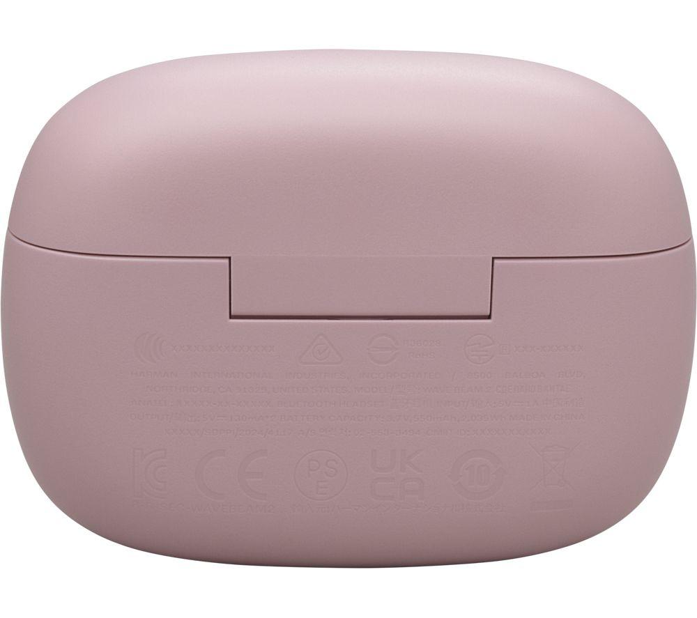 JBL Wave Beam 2 Kabellose Bluetooth-Kopfhörer – Pink