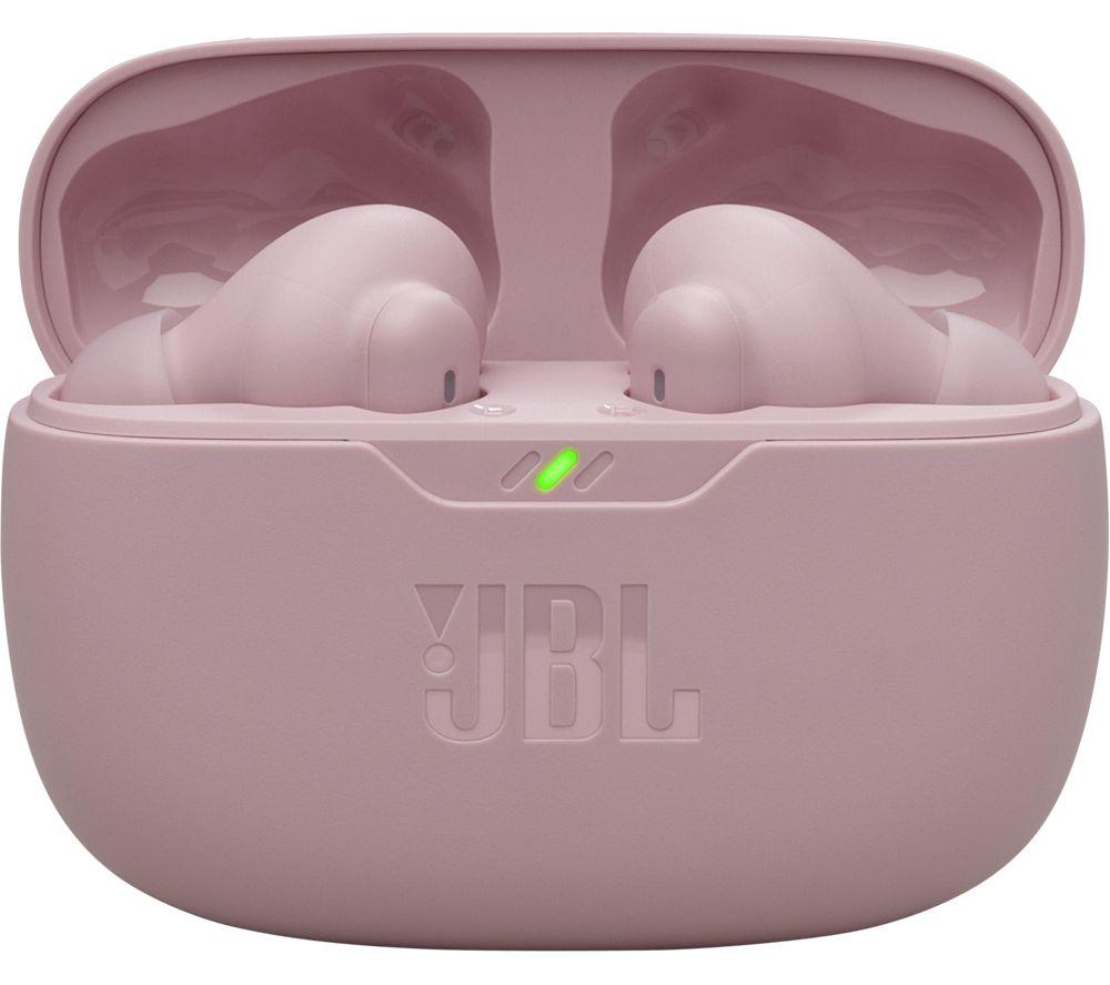 JBL Wave Beam 2 Wireless Bluetooth Earbuds - Pink