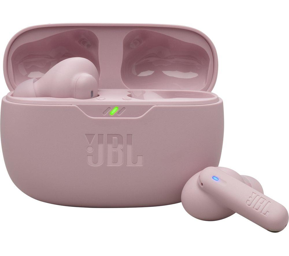 JBL Wave Beam 2 Wireless Bluetooth Earbuds - Pink