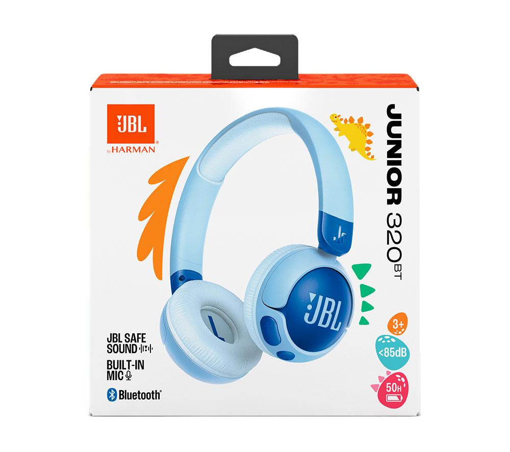 JBL Junior 320BT Wireless Bluetooth Kids Headphones - Blue