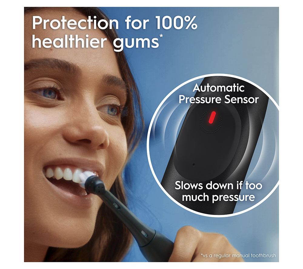 ORAL-B iO2 Electric Toothbrush & Travel Case - Night Black
