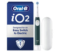 ORAL-B iO 2 Electric Toothbrush & Travel Case - Green