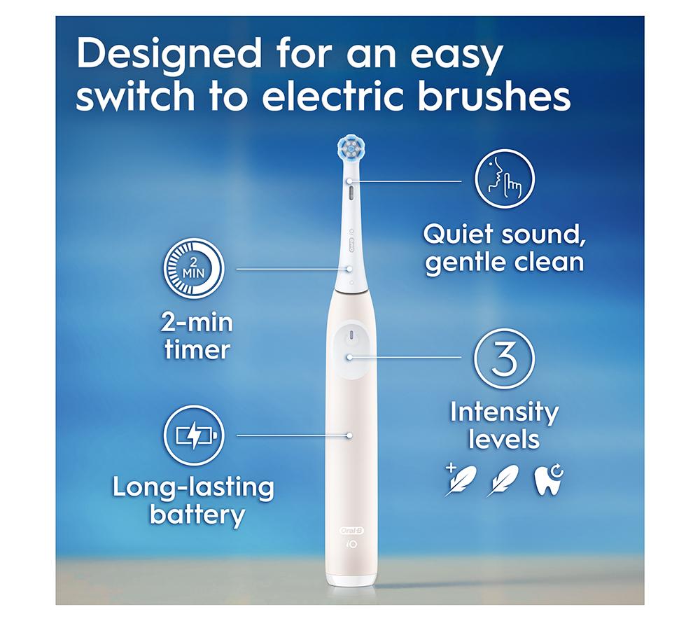 ORAL-B iO2 Electric Toothbrush + Travel Case - Calm Pink