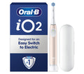 ORAL-B iO2 Electric Toothbrush + Travel Case - Calm Pink
