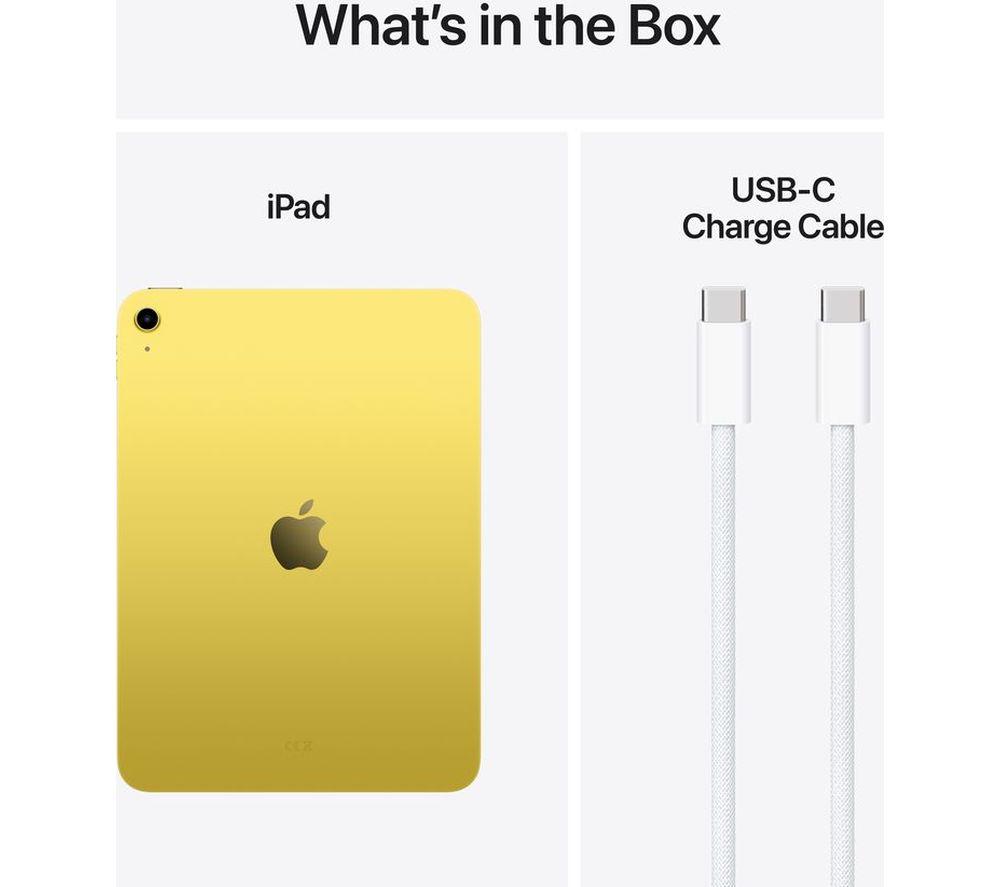 APPLE iPad de 11" (2025) - 256 GB, Amarillo