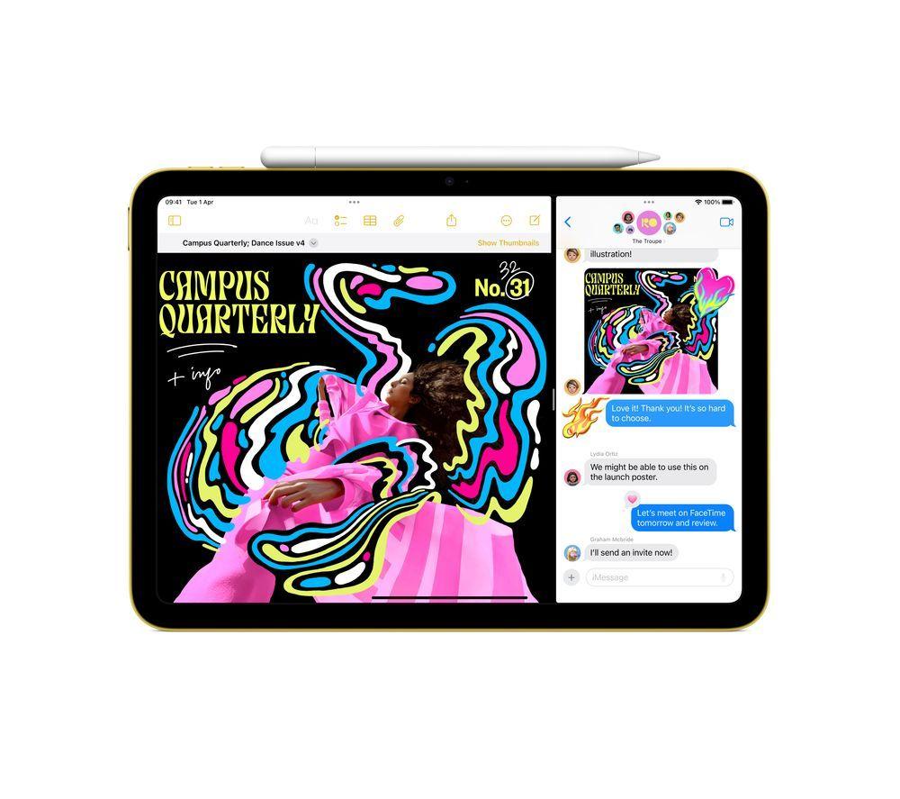 APPLE 11" iPad Cellular (2025) - 256 GB, Silver