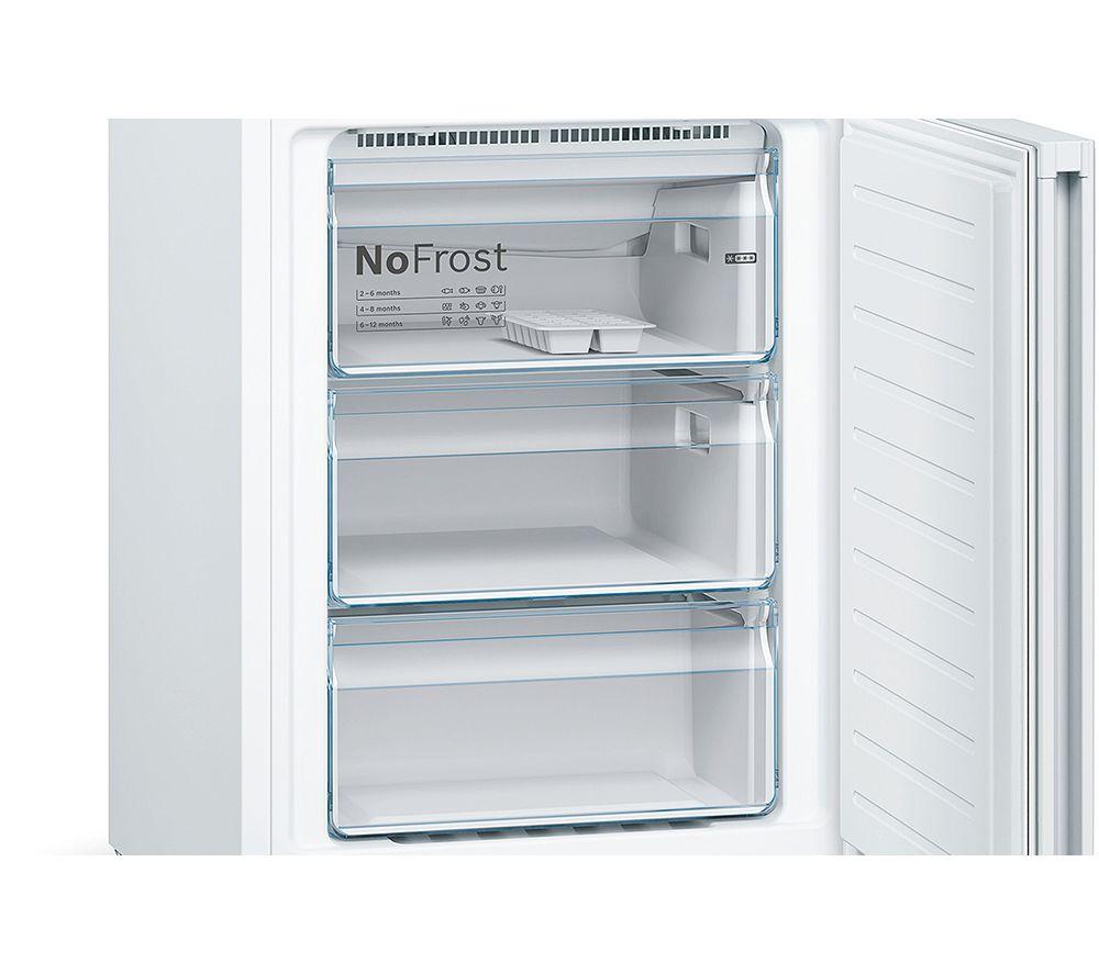 BOSCH Serie 4 KGN392WEBG Kühl-Gefrierkombination 70/30 – Weiß