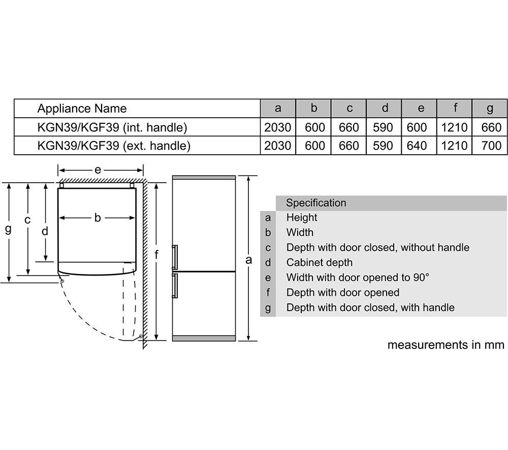BOSCH Serie 4 KGN392WEBG Kühl-Gefrierkombination 70/30 – Weiß
