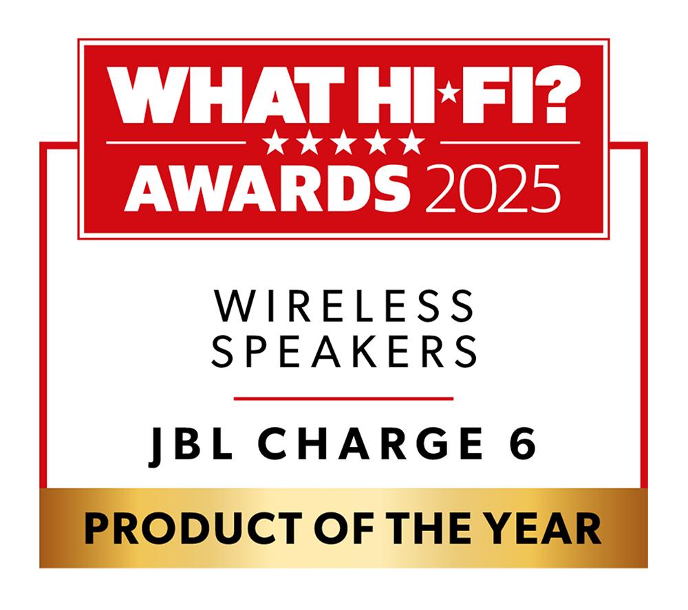 JBL Charge 6 Portable Bluetooth Speaker - Black