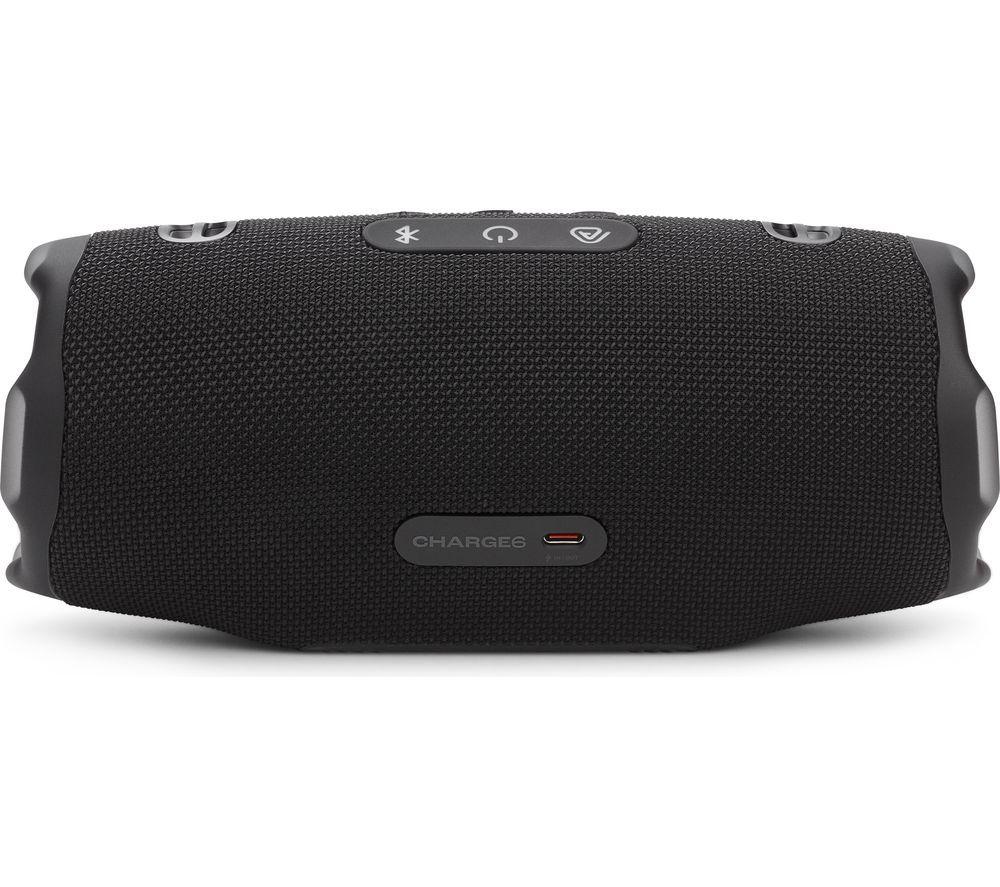JBL Charge 6 Portable Bluetooth Speaker - Black