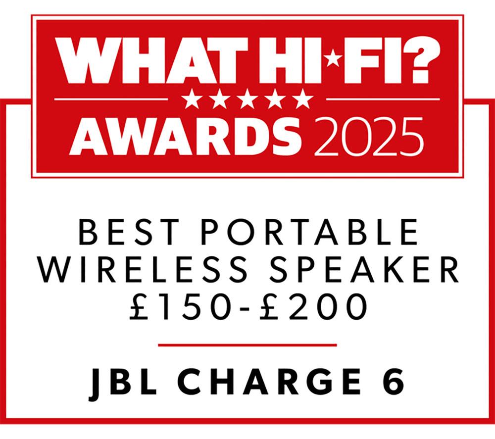 JBL Charge 6 Portable Bluetooth Speaker - Black