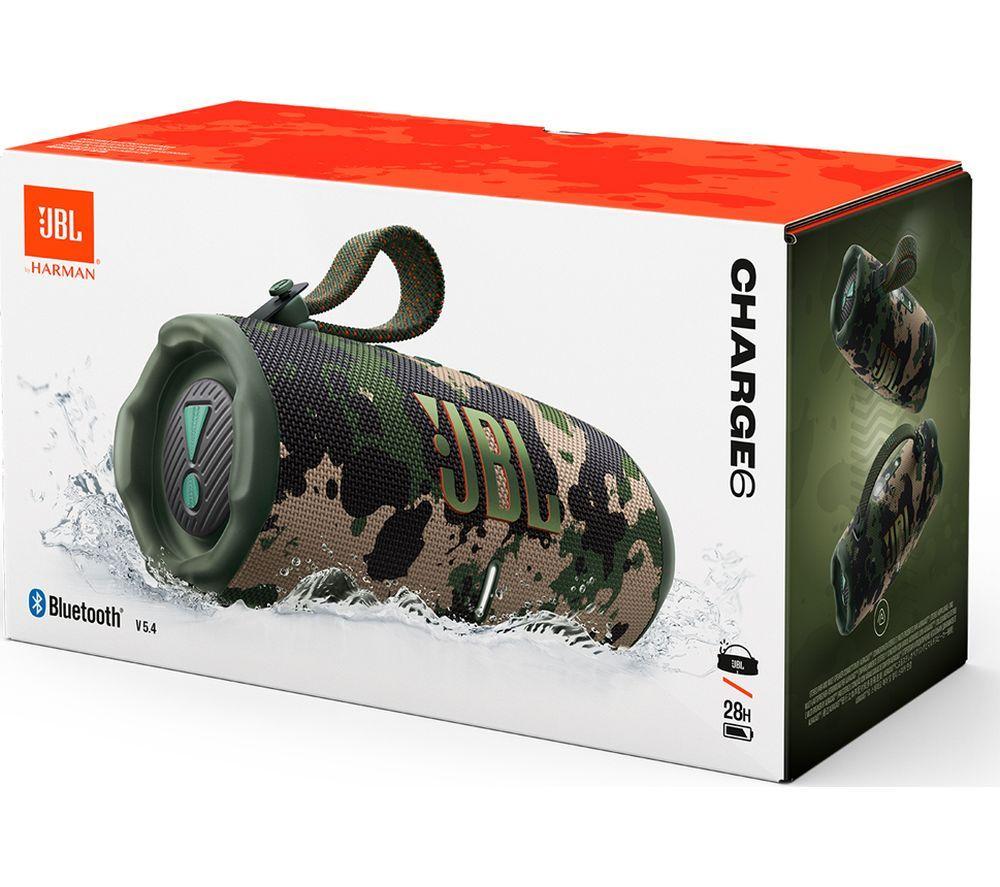 JBL Charge 6 Portable Bluetooth Speaker - Squad