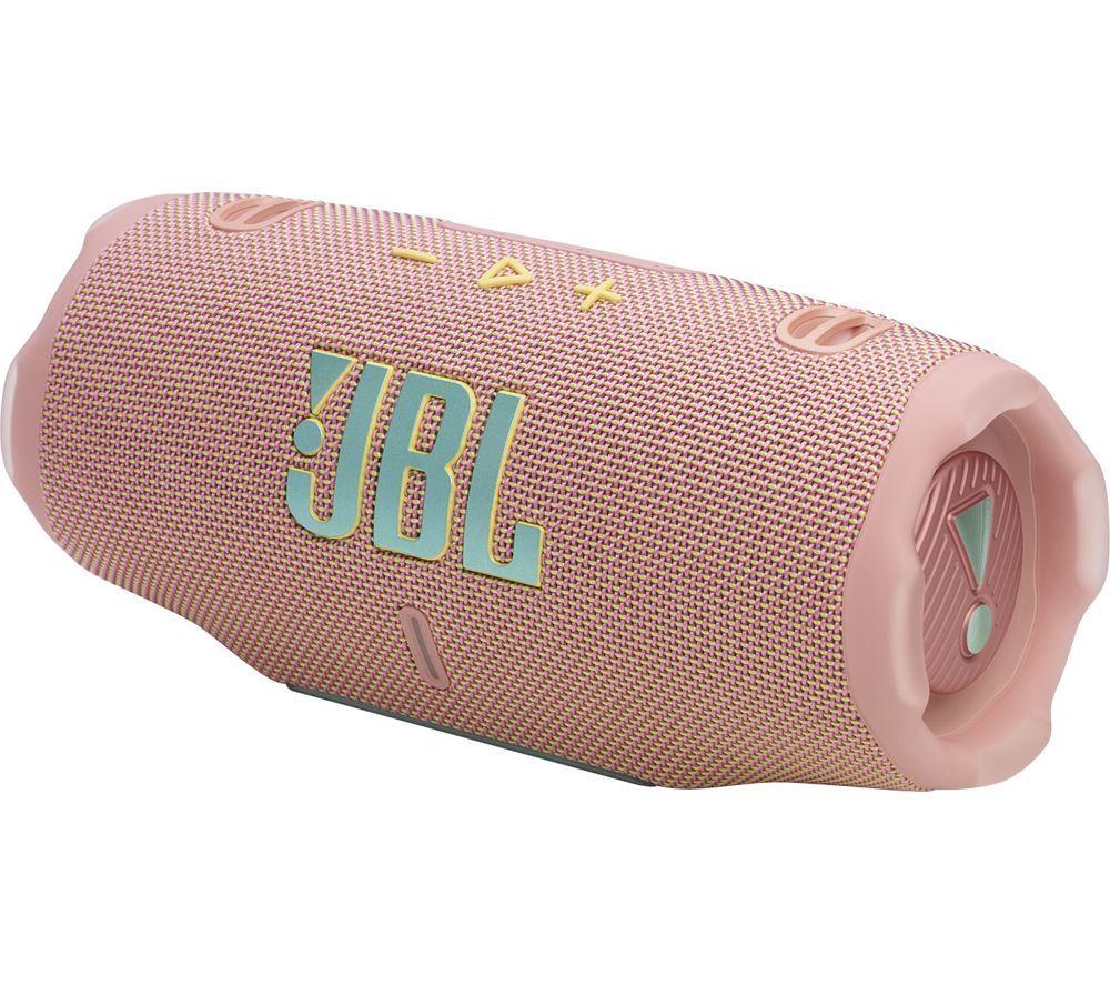 JBL Charge 6 Portable Bluetooth Speaker - Pink