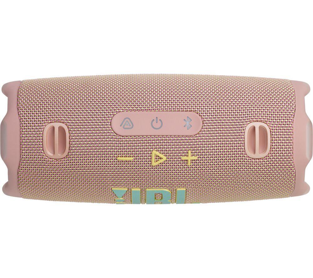 JBL Charge 6 Portable Bluetooth Speaker - Pink