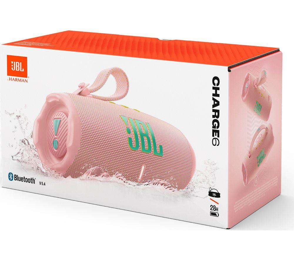 Altavoz Bluetooth portátil JBL Charge 6 - Rosa