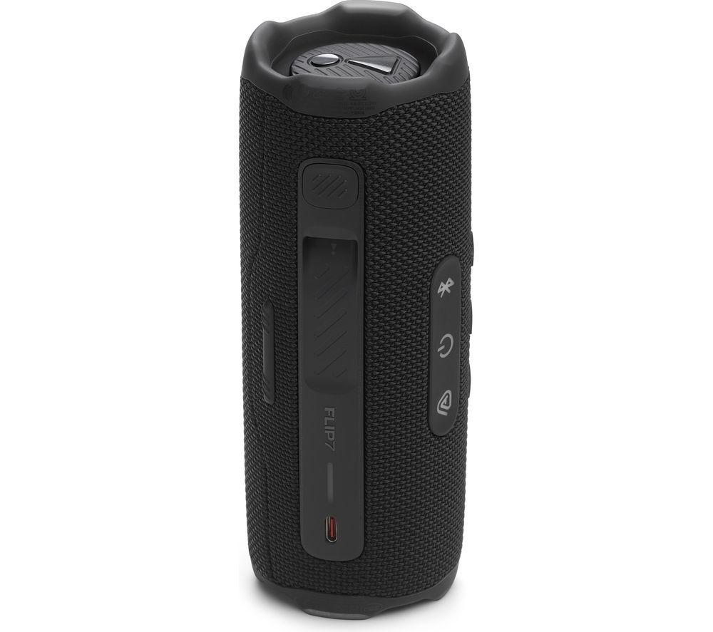 JBL Flip 7 Portable Bluetooth Speaker - Black