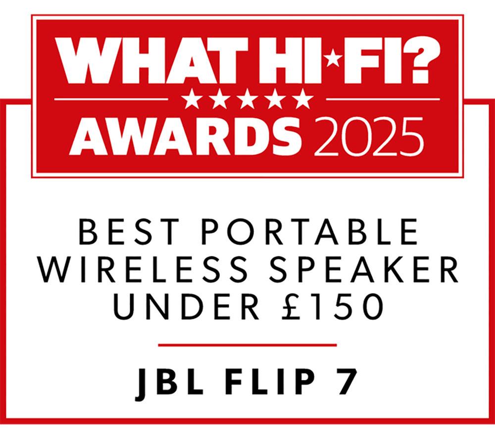 JBL Flip 7 Portable Bluetooth Speaker - Black
