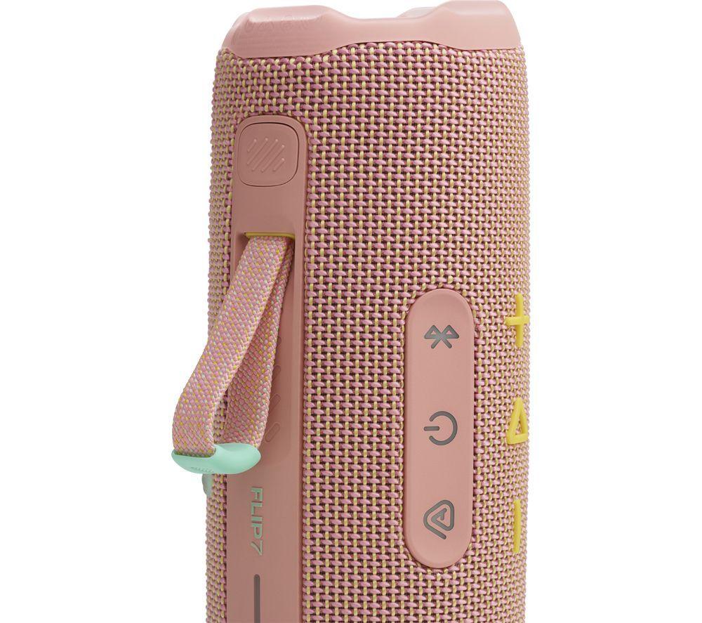 JBL Flip 7 Portable Bluetooth Speaker - Pink