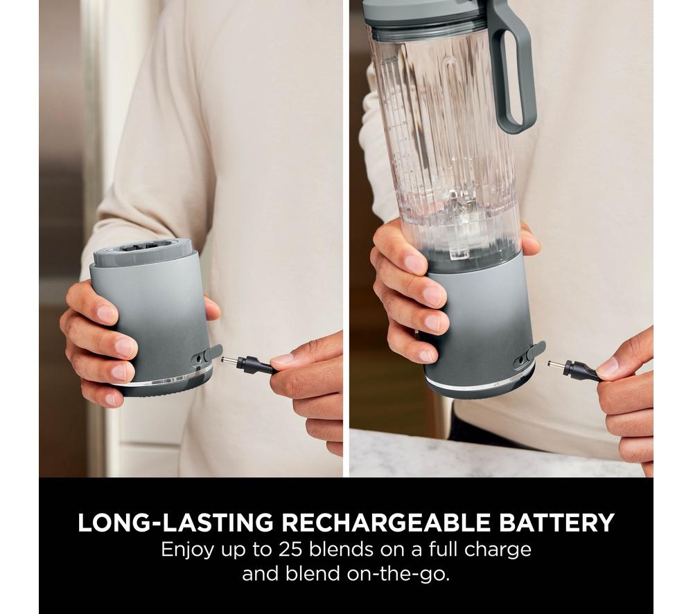 NINJA Blast Max BC251UKSL Cordless Blender - Silver