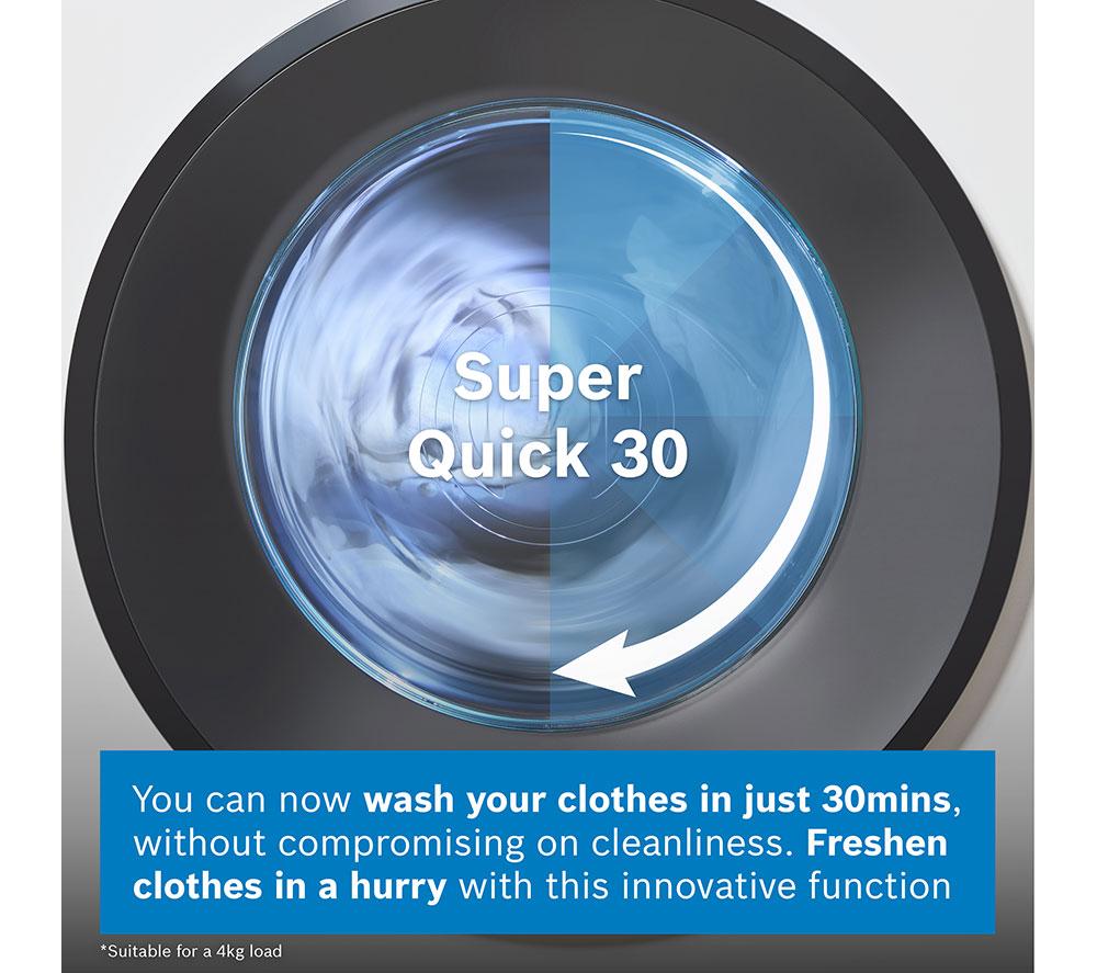 Lavadora BOSCH Serie 6 Plus WGH254A0GB i-DOS AntiStain con Wi-Fi, 10 kg y 1400 rpm - Blanca