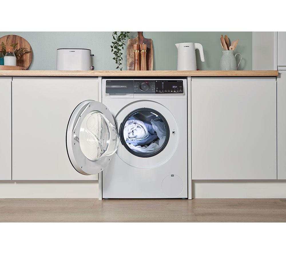 Lavadora BOSCH Serie 6 Plus WGH254A0GB i-DOS AntiStain con Wi-Fi, 10 kg y 1400 rpm - Blanca