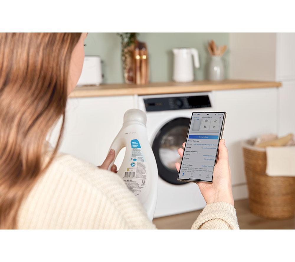 Lavadora BOSCH Serie 6 Plus WGH254A0GB i-DOS AntiStain con Wi-Fi, 10 kg y 1400 rpm - Blanca