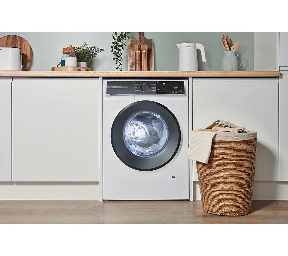 Lavadora BOSCH Serie 6 Plus WGH254A0GB i-DOS AntiStain con Wi-Fi, 10 kg y 1400 rpm - Blanca