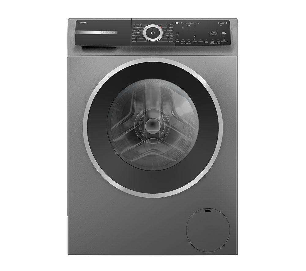 BOSCH Series 6 Plus WGH254ARGB i-DOS AntiStain WiFi enabled 10 kg 1400 Spin Washing Machine - Graphite