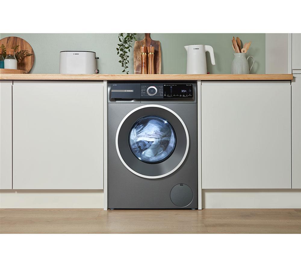 BOSCH Series 6 Plus WGH254ARGB i-DOS AntiStain WiFi enabled 10 kg 1400 Spin Washing Machine - Graphite
