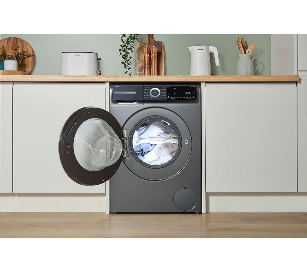 BOSCH Series 6 Plus WGH254ARGB i-DOS AntiStain WiFi enabled 10 kg 1400 Spin Washing Machine - Graphite