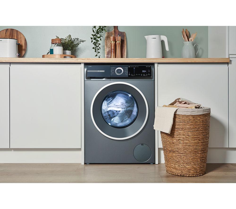 BOSCH Series 6 Plus WGH254ARGB i-DOS AntiStain WiFi enabled 10 kg 1400 Spin Washing Machine - Graphite