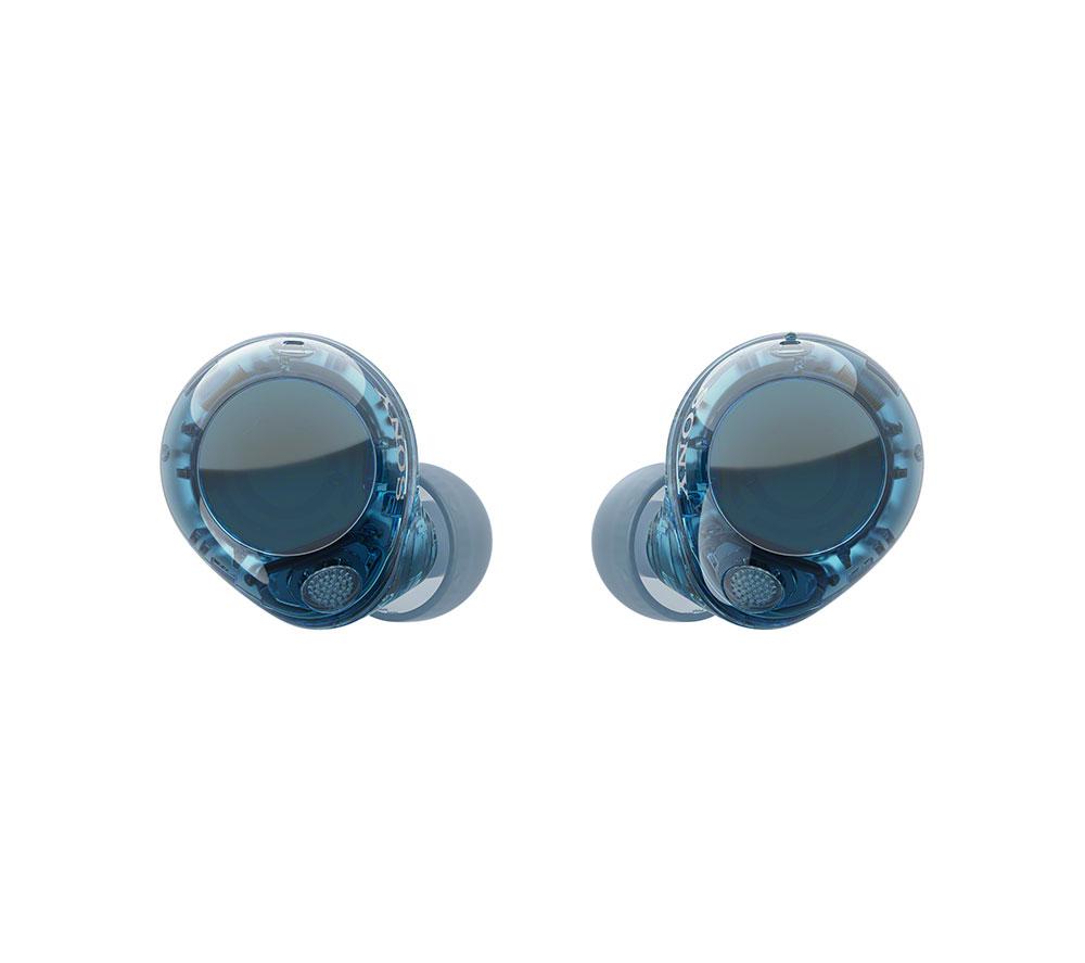 SONY WF-C710N Wireless Bluetooth Noise-Cancelling Earbuds - Glass Blue